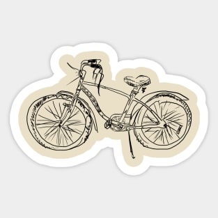 I Want to Ride My Bicycle Sticker